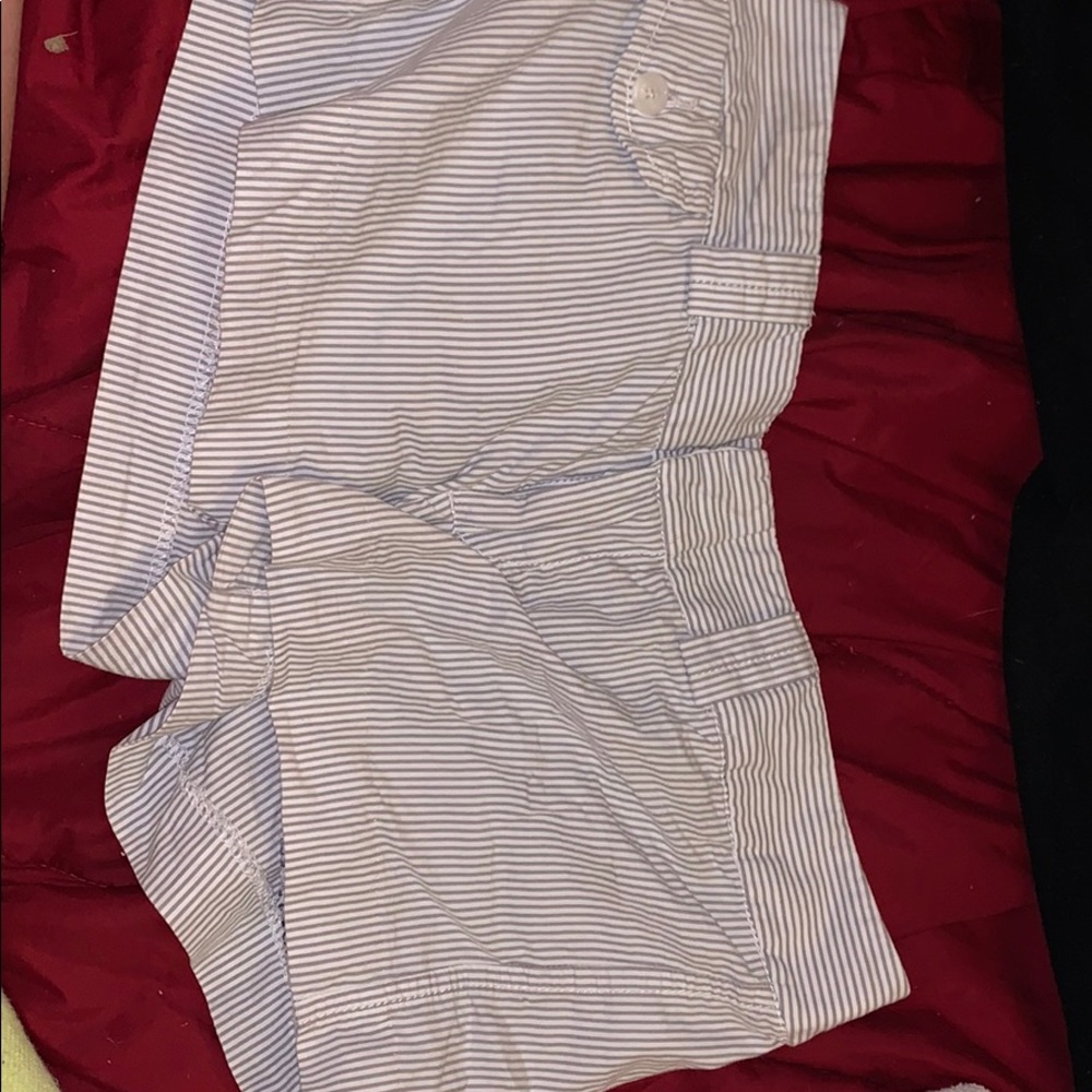 American Eagle striped shorts
